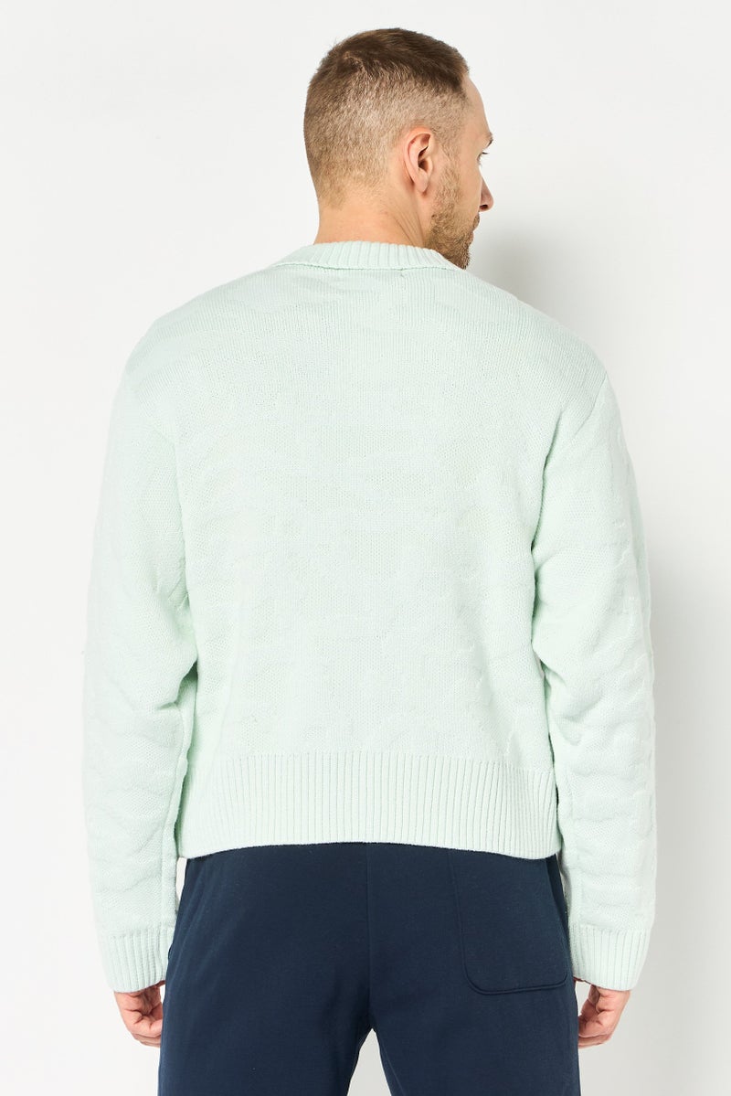 Air Jordan X J Balvin Men Sportswear Fit Long Sleeve Outdoor Cardigan, Sage Green - Image 2